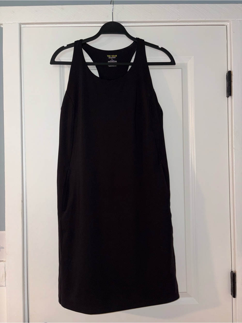 Black Racerback Athletic Dress